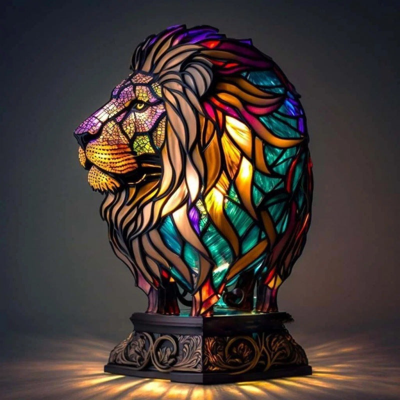 3D animal desk lamp featuring owl design