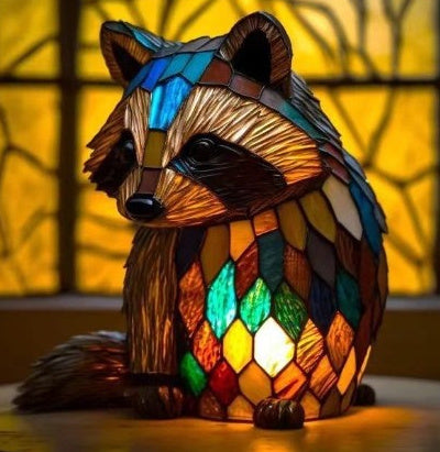 3D animal desk lamp for office desk setup