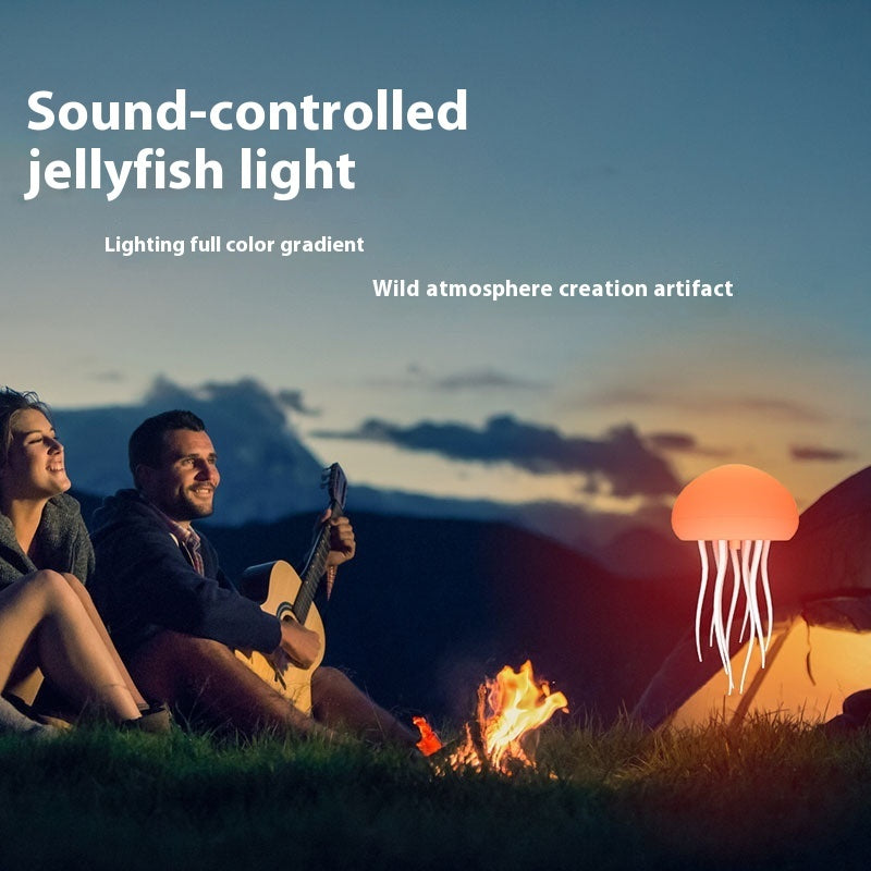 Jellyfish Mood Lamp with soft underwater-inspired lighting