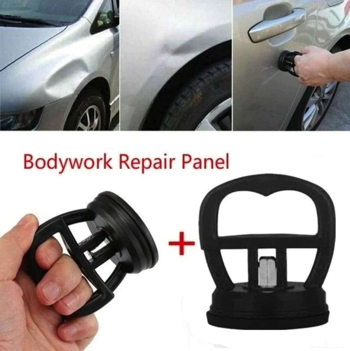 Car Dent Repair Tool with Puller and Suction Pads