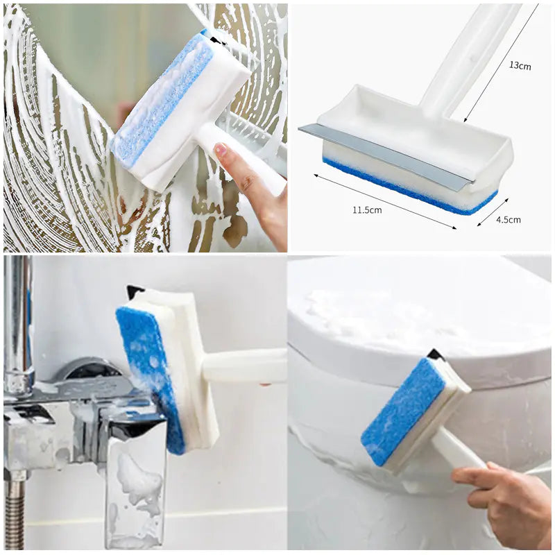 Detachable Multifunctional Glass Window Cleaner Squeegee