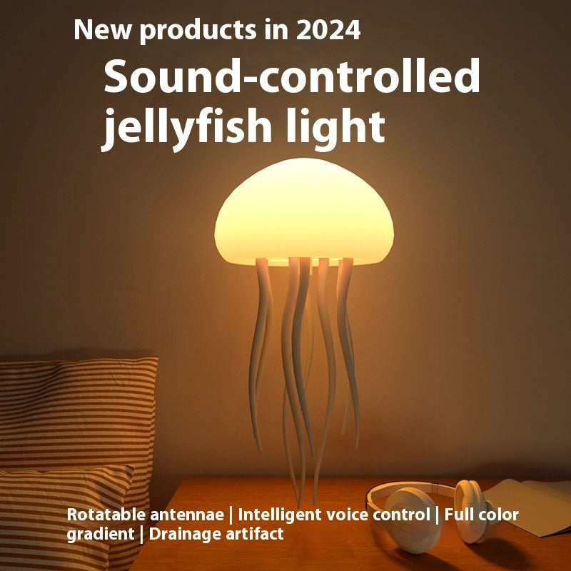 Jellyfish Mood Lamp with soft underwater-inspired lighting