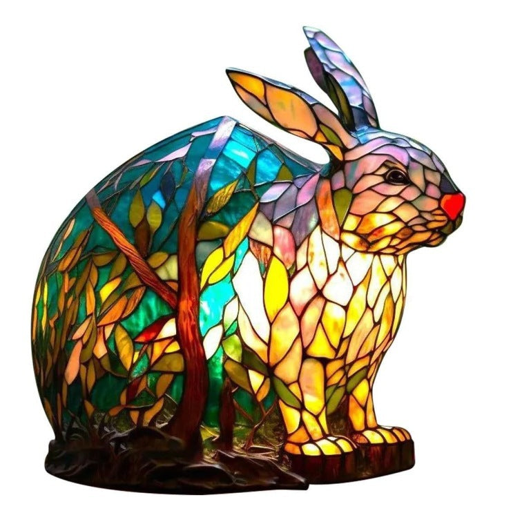 3D animal desk lamp featuring Rabbit design