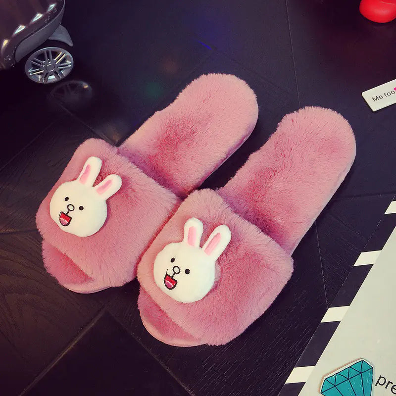 Non-Slip Warm Slippers for Home Use