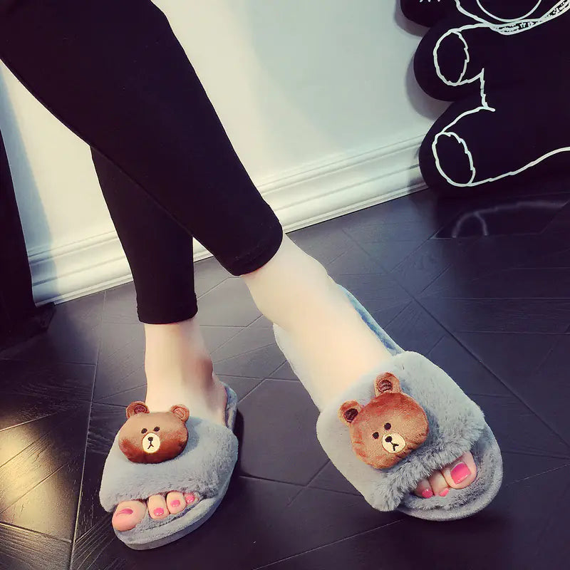 Non-Slip Warm Slippers for Home Use