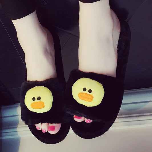 Non-Slip Warm Slippers for Home Use