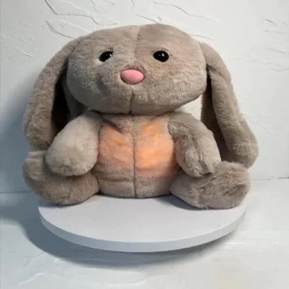 Breathing Bunny Plush Toy lightweight and portable design