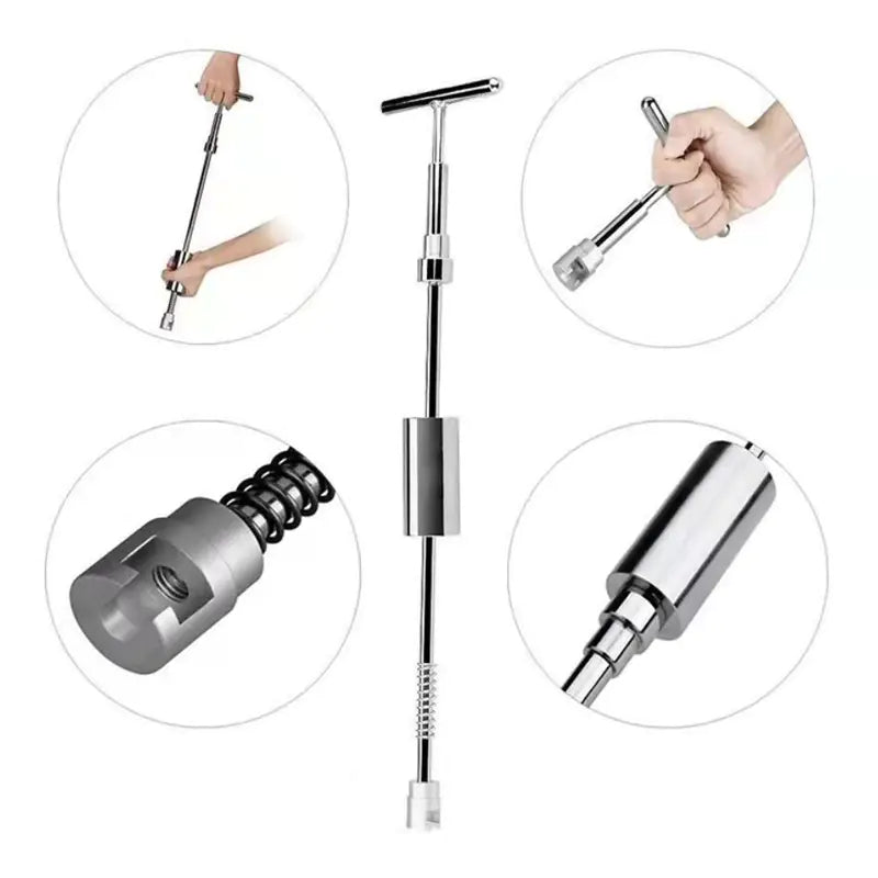 Car Dent Repair Tool with Puller and Suction Pads