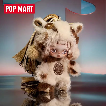 POP MART Have A Good Run Series Vinyl Plush Pendant Genuine Blind Box Mystery Box Guess Bag Toys Doll Cute Anime Figure Desktop