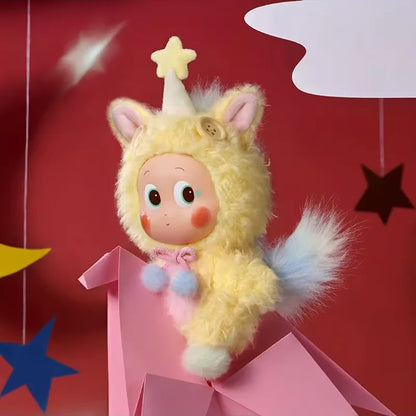 POP MART Have A Good Run Series Vinyl Plush Pendant Genuine Blind Box Mystery Box Guess Bag Toys Doll Cute Anime Figure Desktop