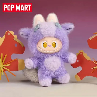 POP MART Have A Good Run Series Vinyl Plush Pendant Genuine Blind Box Mystery Box Guess Bag Toys Doll Cute Anime Figure Desktop