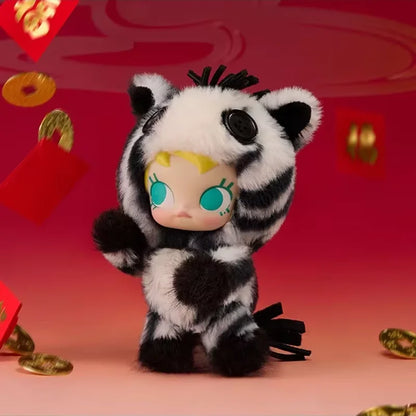 POP MART Have A Good Run Series Vinyl Plush Pendant Genuine Blind Box Mystery Box Guess Bag Toys Doll Cute Anime Figure Desktop