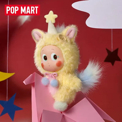 POP MART Have A Good Run Series Vinyl Plush Pendant Genuine Blind Box Mystery Box Guess Bag Toys Doll Cute Anime Figure Desktop