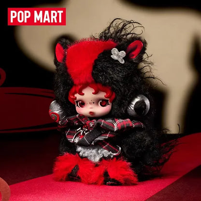 POP MART Have A Good Run Series Vinyl Plush Pendant Genuine Blind Box Mystery Box Guess Bag Toys Doll Cute Anime Figure Desktop