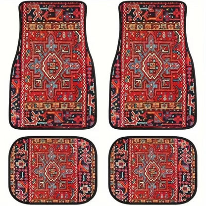 Vintage Bohemian Style Car Floor Mat Carpet